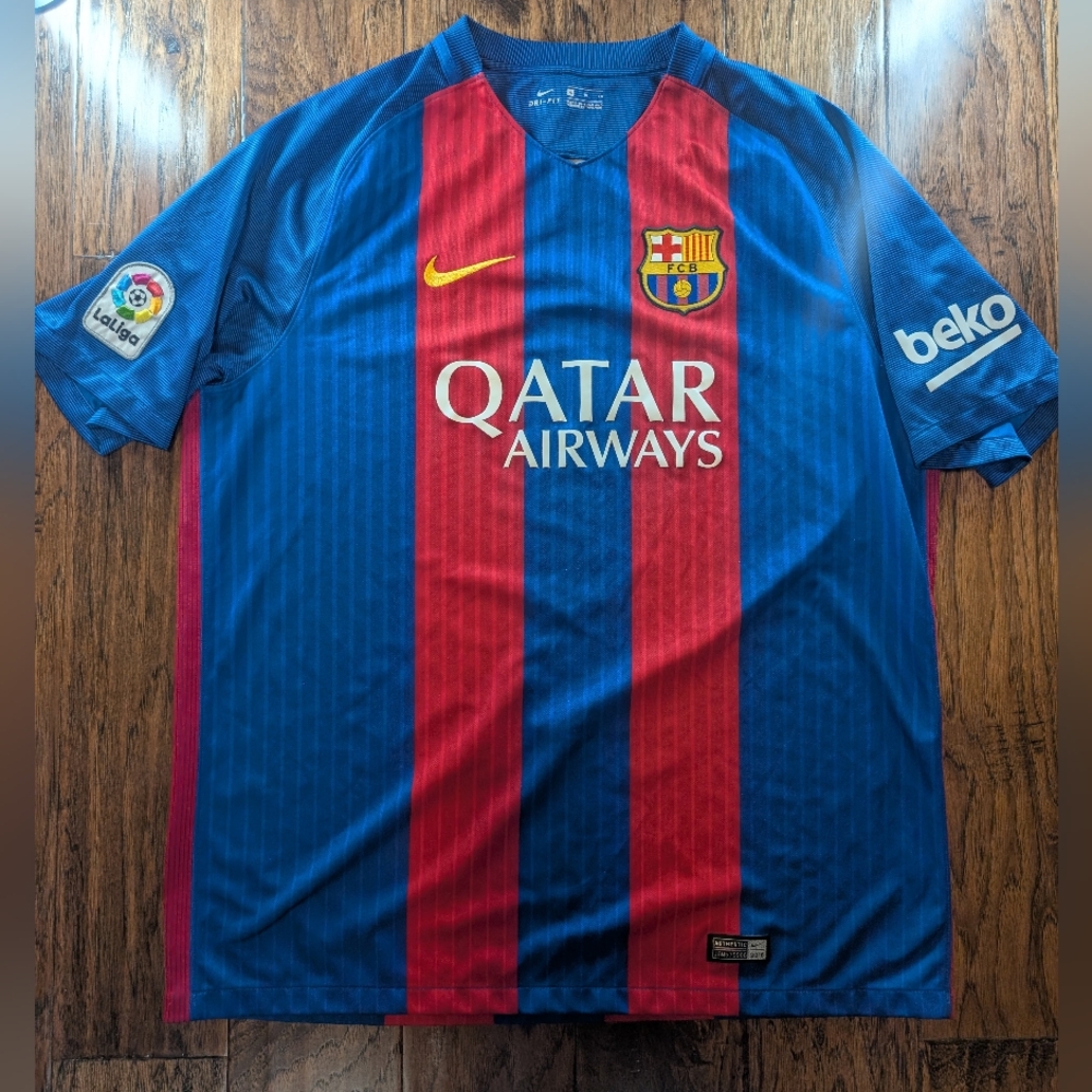 Nike FC Barcelona Home Kit Dri-FIT Jersey 2016